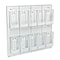 Azar Displays 10 Pocket Trifold Size Pegboard Wall Brochure Holder 700680 - alternate 2